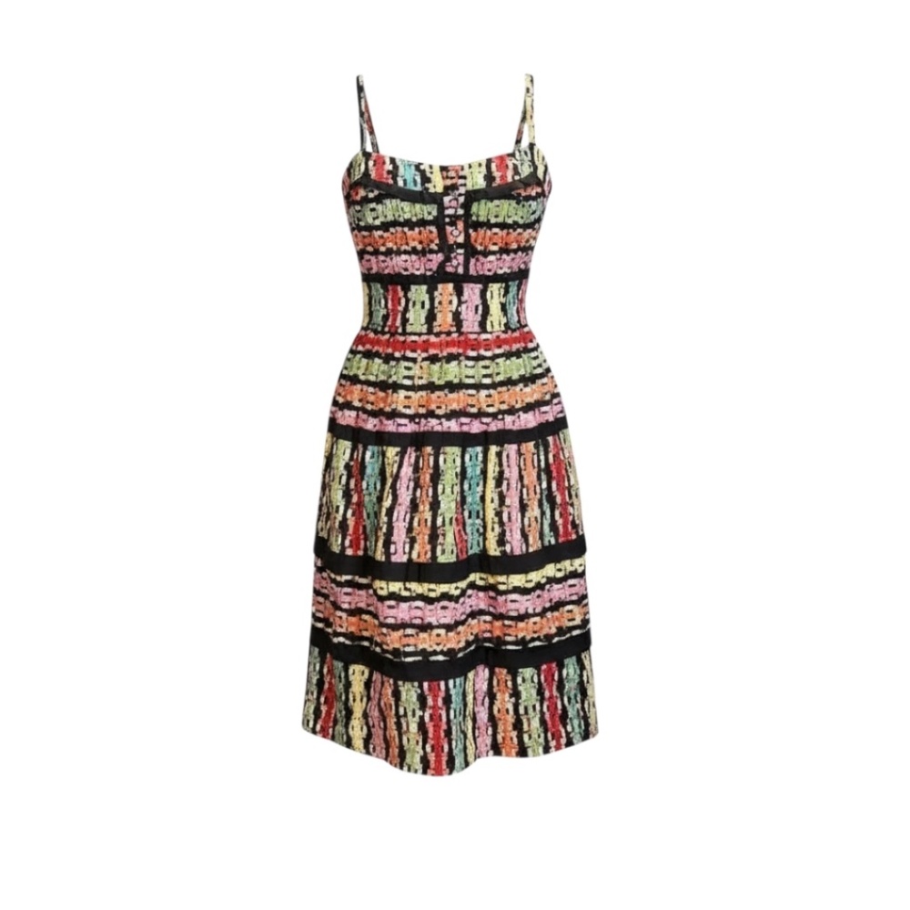Cynthia Cynthia Steffe‎ multi-tiered Women's Summer Eyelets Dress, Size 4
